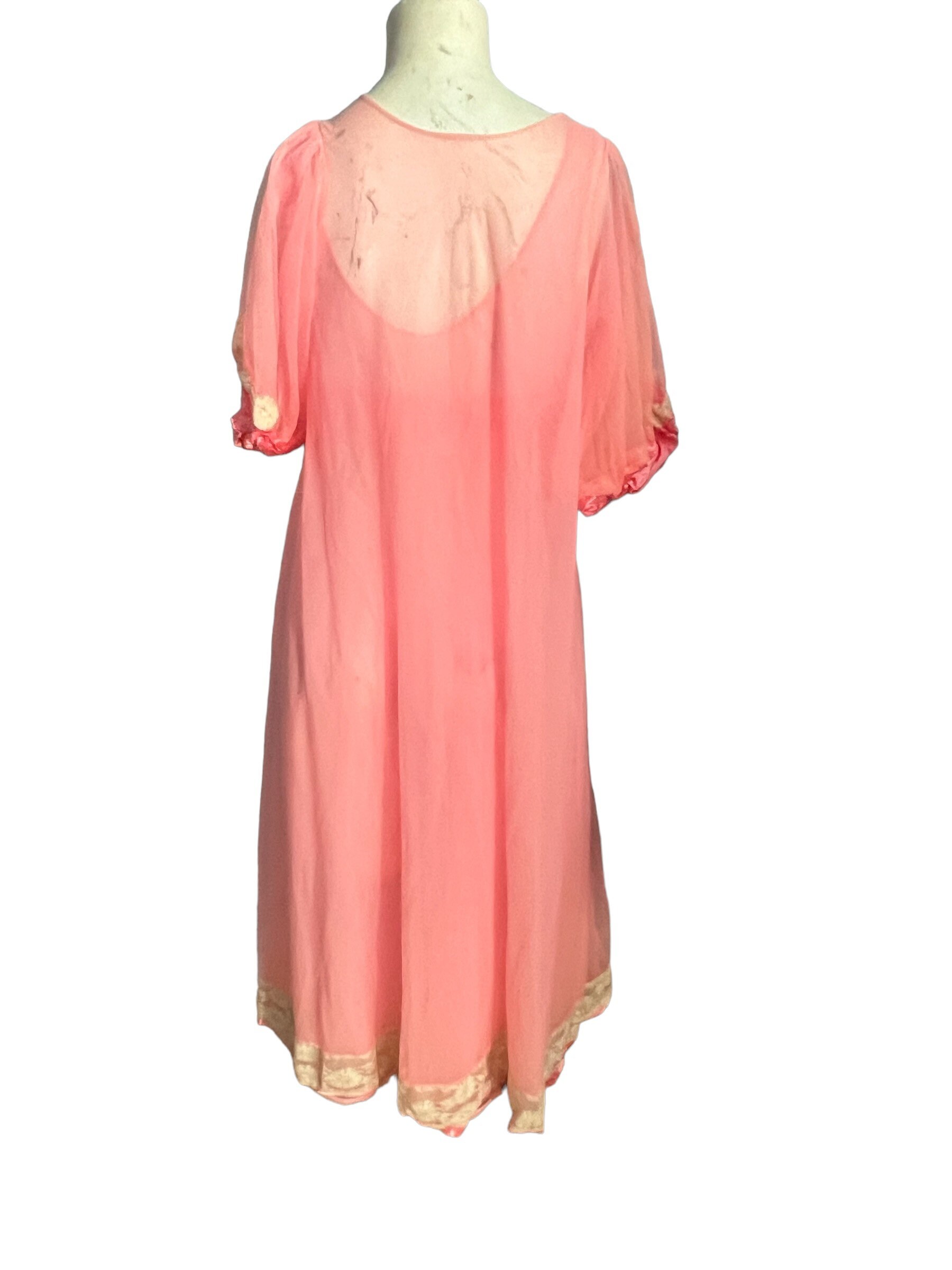 Vintage 1960's Peignoir Set Nightgown Jenelle S Etsy