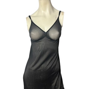Slip intero nero vintage 36 Formfit Rogers