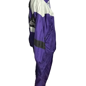 Vintage purple track suit ski suit Apex L image 6