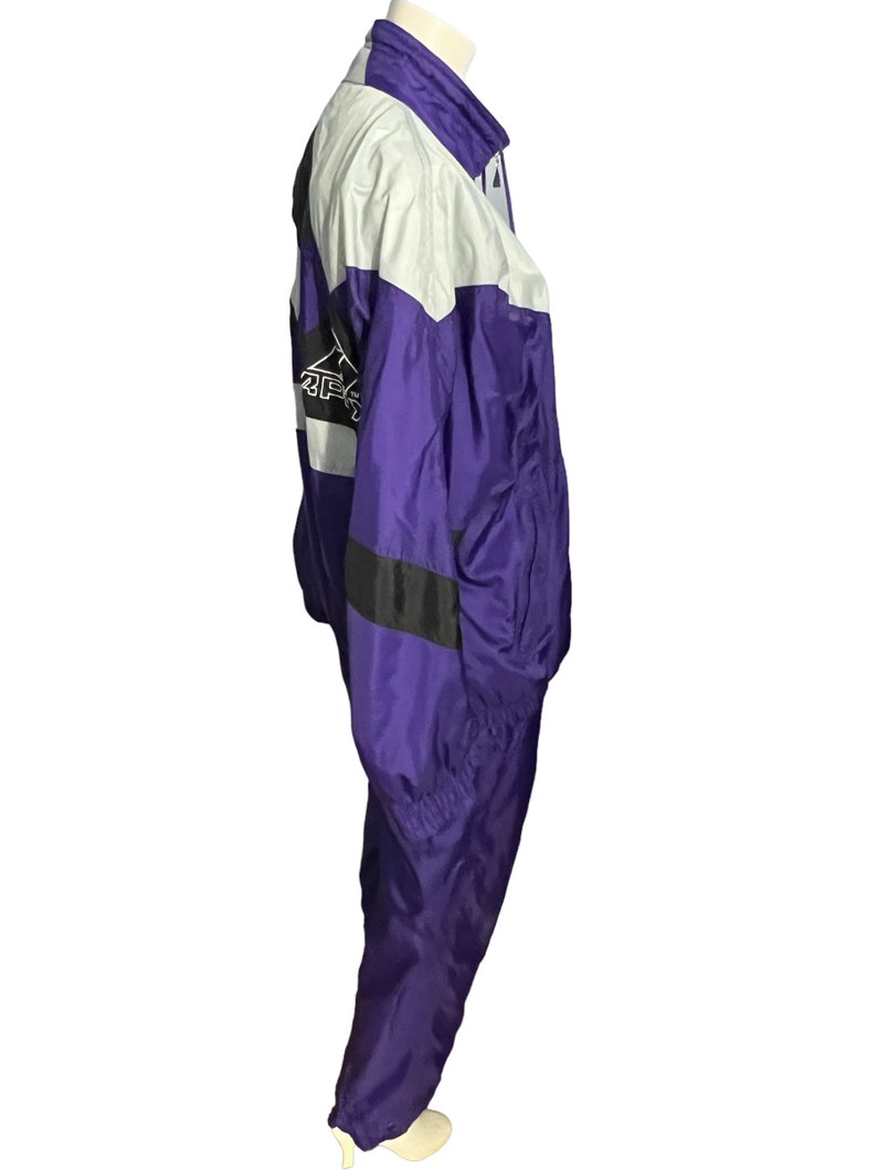 Vintage purple track suit ski suit Apex L image 6