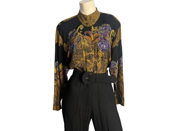 Vintage 80's rayon jumpsuit 6 Phoebe