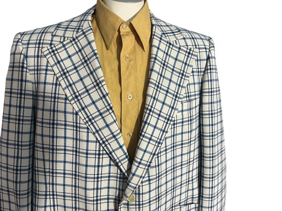 Men's plaid suit jacket - Gem