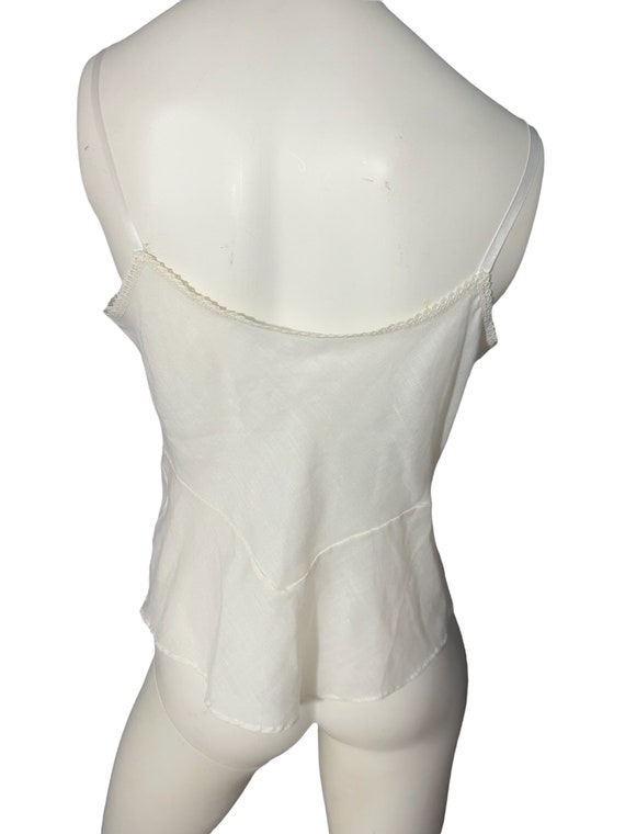 Vintage Deena camisole off white 38 - image 5