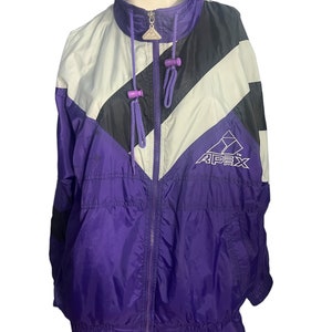 Vintage purple track suit ski suit Apex L image 2