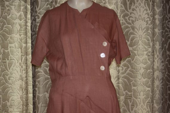 Vintage 1940's Rose Pink Volup Dress Form Fitting… - image 1