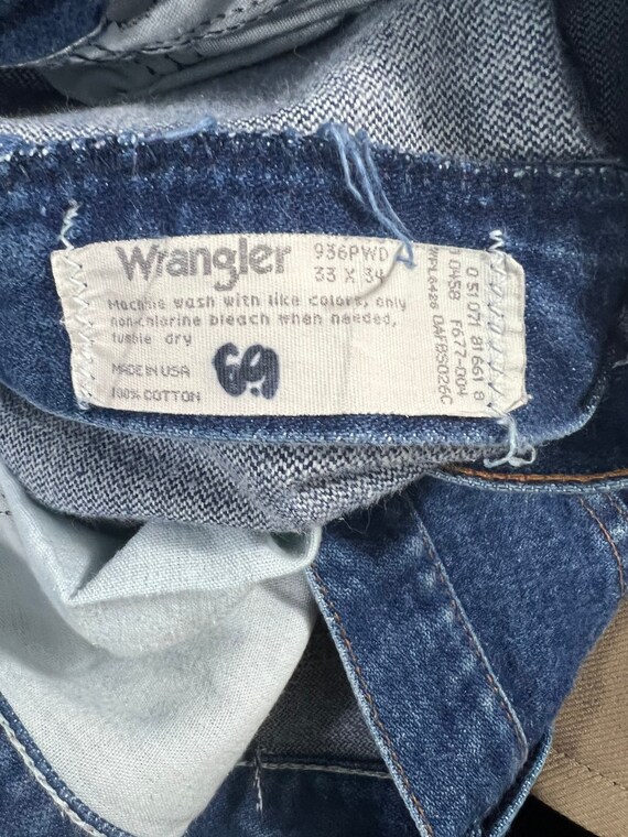 Wrangler jeans hotsell 33 x 34