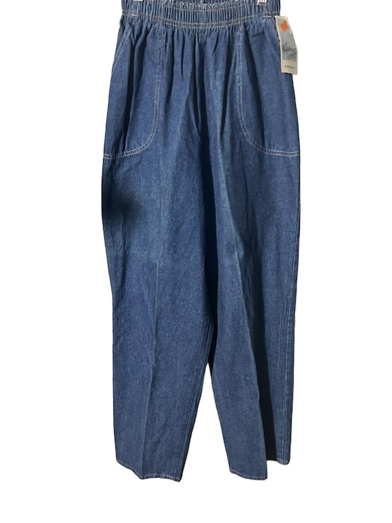 Vintage 80's high waist jeans 32 deadstock - image 2