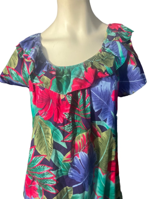 Vintage Hilo Hattie Hawaiian dress XL - image 2