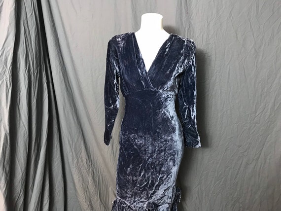 Saks top blue dress