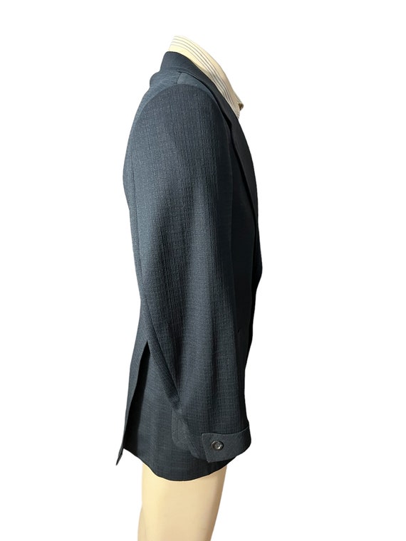 vintage 70’s blue suit jacket 40 R - image 4