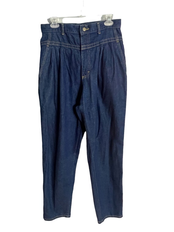 Vintage 80’s Lee high waist jeans 16 Med - image 1