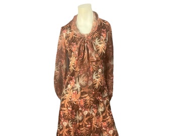 Vintage 70's Lady Carol dress skirt and top M L