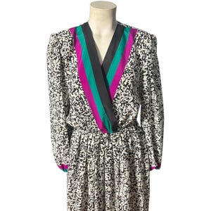 vintage 80&#39;s Leslie Fay dress M petite