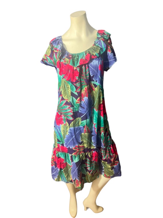 Vintage Hilo Hattie Hawaiian dress XL - image 3