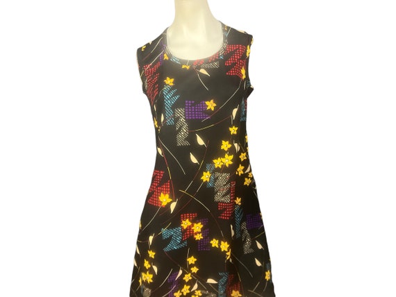 Vintage 70's mod dress L - image 1