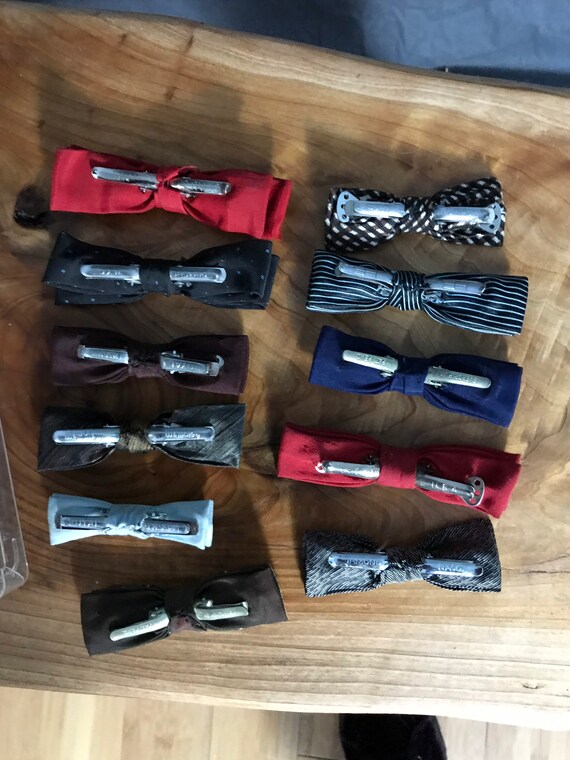 Vintage 1950’s 1960’s baby child bow ties - image 3