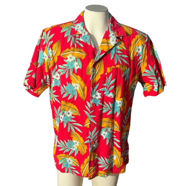 Vintage 80er Jahre Zuma Hawaiihemd L
