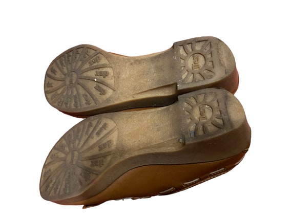 Vintage platform shoes loafers Dexter 5.5 M - image 7