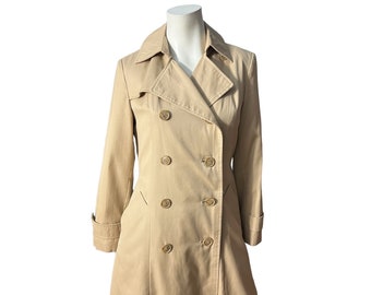 Vintage MS Climate long tan coat 8