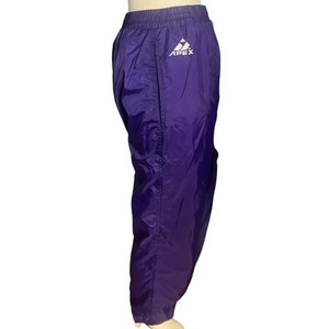 Vintage purple track suit ski suit Apex L image 9