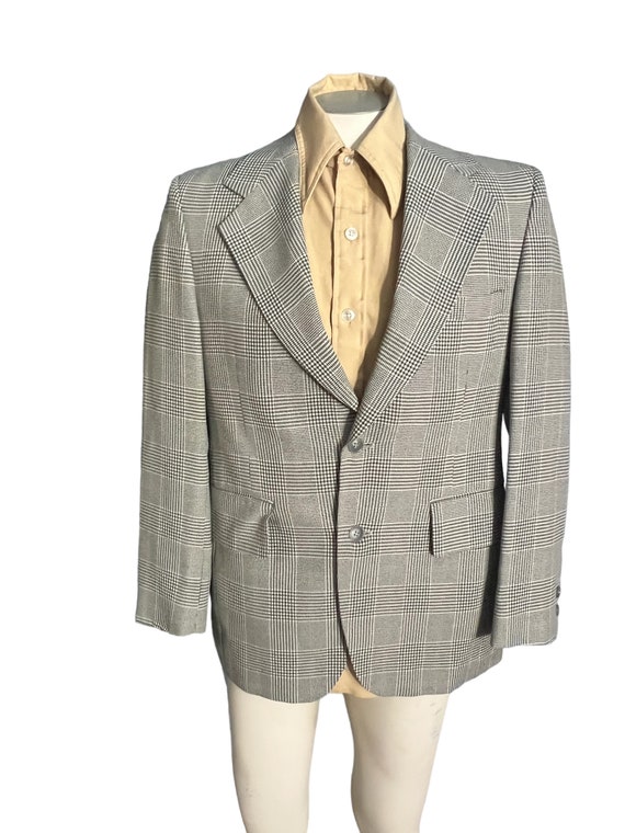 Buy Vintage Palm Beach Green Plaid Suit Jacket 38 Online in India 