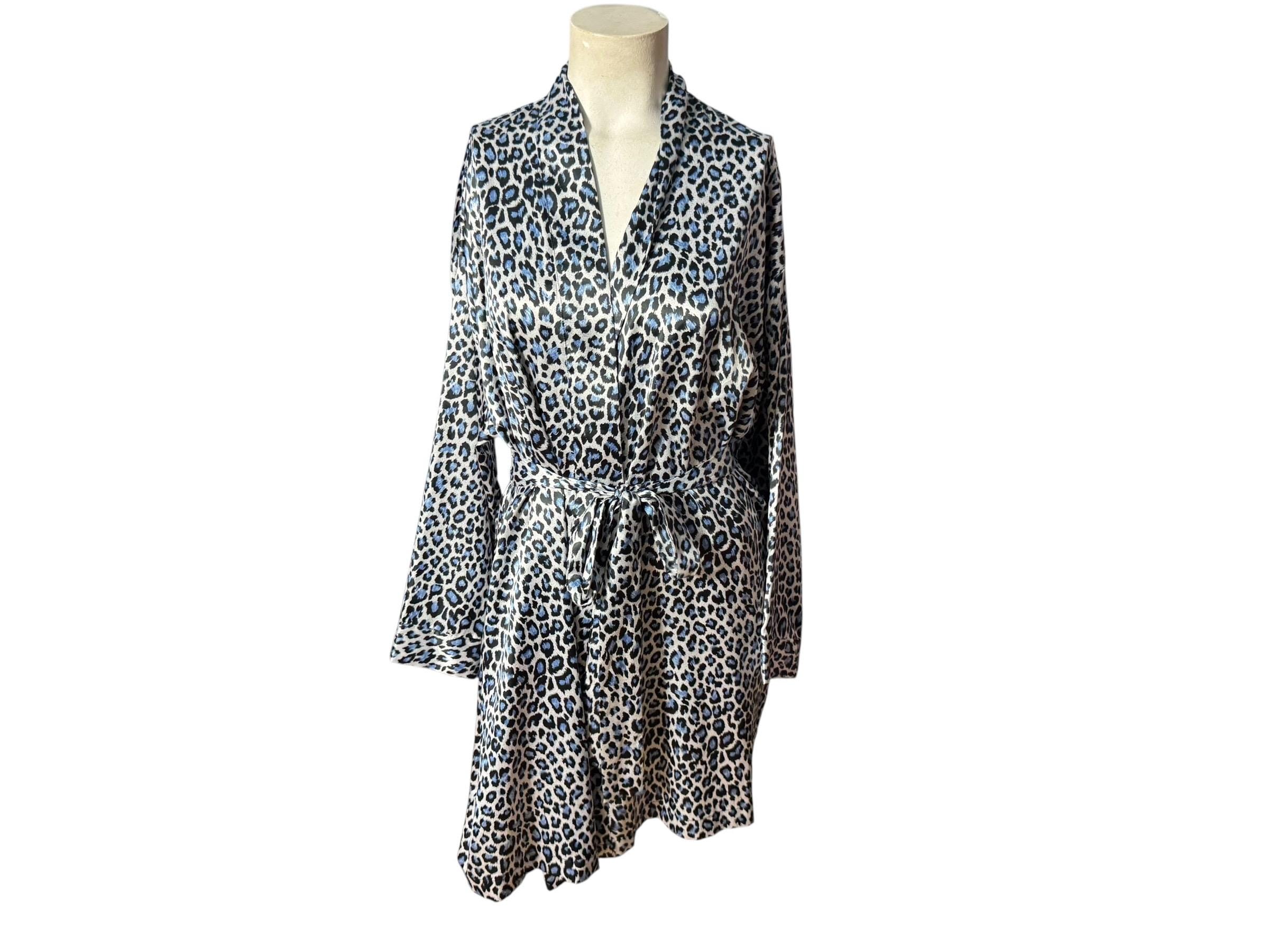 Peignoir épais Victoria’s Secret Vintage - Rose Et Blanc à Carreaux - Taille M/L
