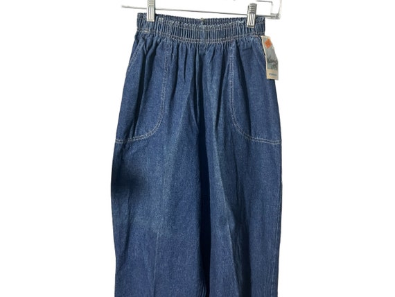Vintage 80's high waist jeans 32 deadstock - image 1