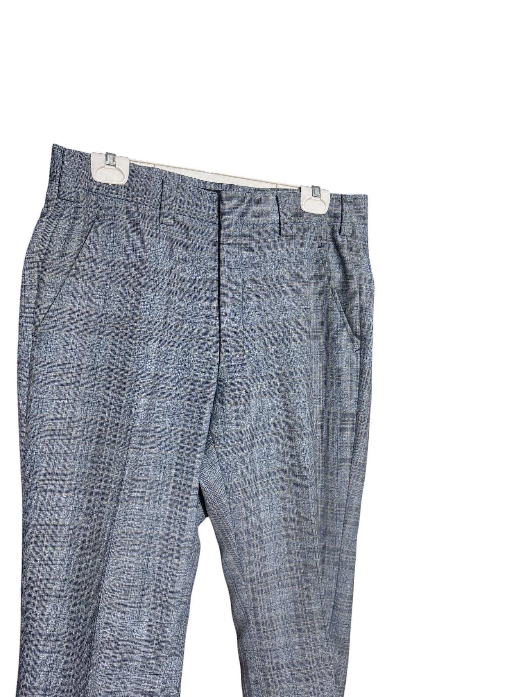 70s Mens Plaid Pants - Etsy