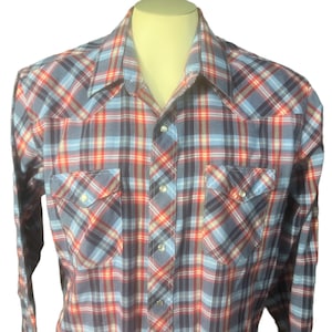 Vintage Wrangler Cowboyhemd L