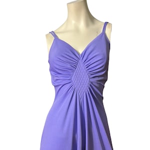 Vintage 70’s purple maxi dress Jack Hartley L