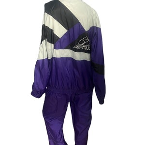 Vintage purple track suit ski suit Apex L image 4