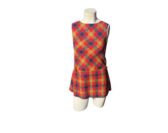 Jack Wills Strapless Tartan Mini Dress  Sweetheart Neckline Grunge  Babydoll Fit - Etsy
