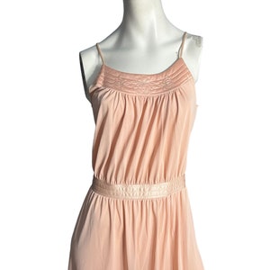 Vintage 70&#39;s peach nightgown L Gossard Artemis