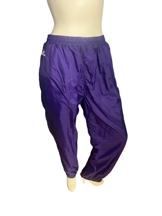 Vintage purple track suit ski suit Apex L - image 8