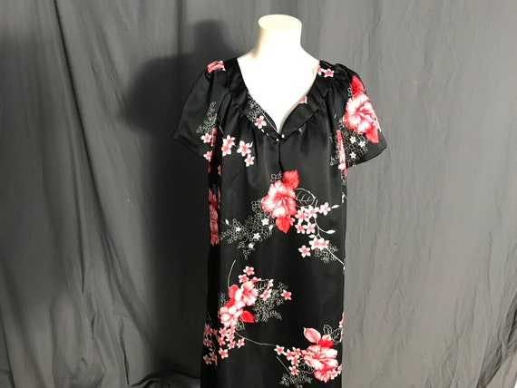 Vintage Hilo Hattie Hawaiian dress caftan XL - image 1