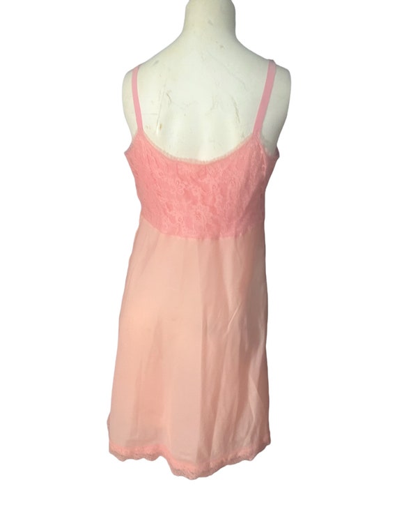 Vintage 50's pink slip Barbizon 14 1/2 L - image 5