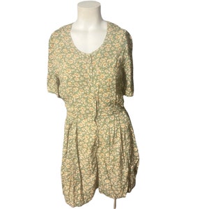 Vintage 80&#39;s floral romper S Westport