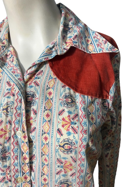 Vintage 60's 70's Ladies Mates Shirt M 13 - image 3