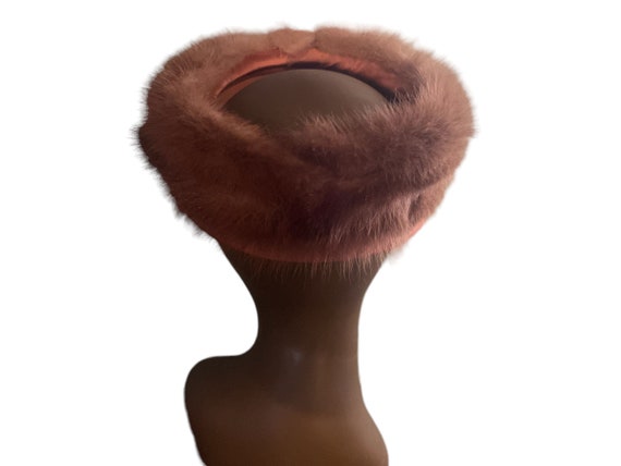 Vintage 50's mink hat - image 5