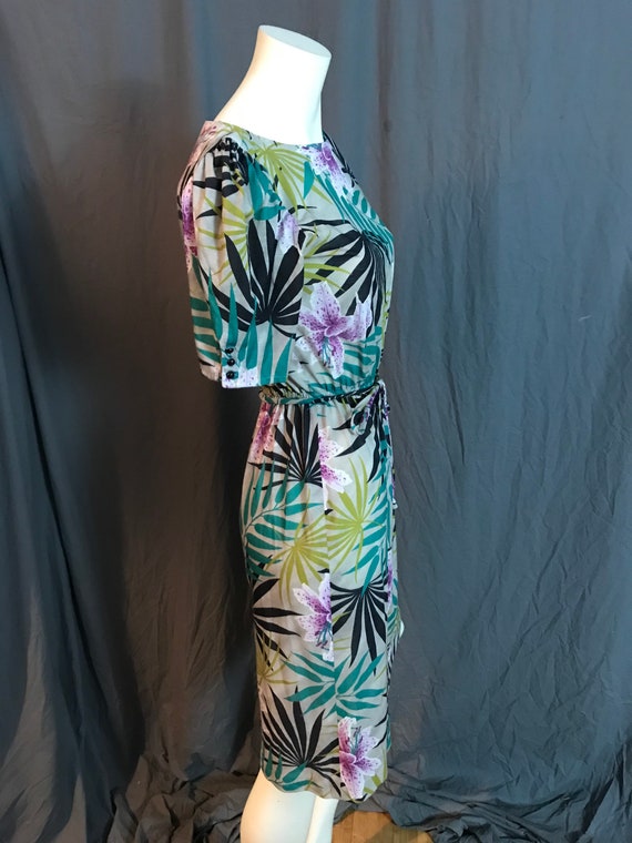 Vintage 80’s Items tropical dress M - image 6