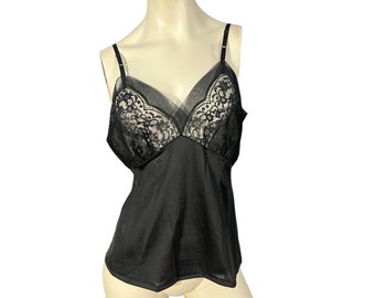 Vintage 50's black camisole L