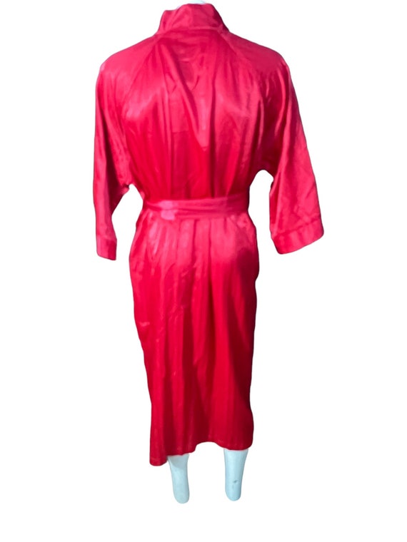 Vintage red Christian Dior men's robe - image 5