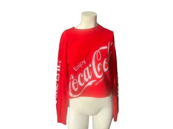 Vintage Coca-Cola half shirt S - image 1