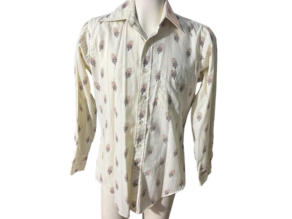 Vintage 70's men's shirt M Joe Namath - image 1