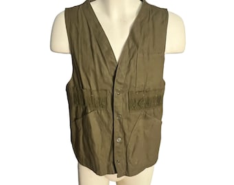 L.L. Gilet de pêche à la mouche vintage homme Bean taille XL