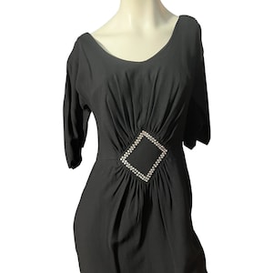 Vintage jaren 60 Lilli Diamond-jurk M