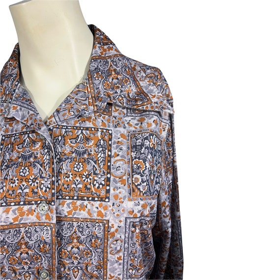 Vintage 70's Lady Devon shirt L XL 40 - image 2