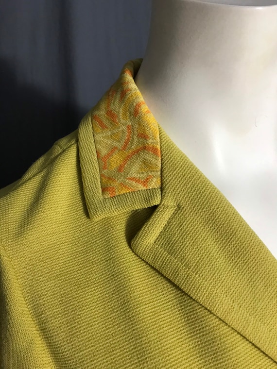 Vintage 1970’s Butte Knit mustard yellow women’s … - image 4