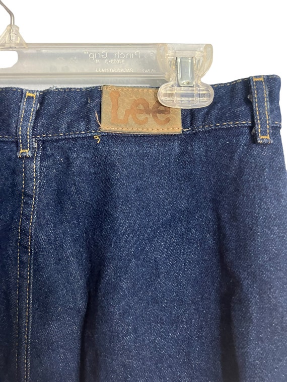 Vintage 80’s Lee high waist jeans 16 Med - image 4