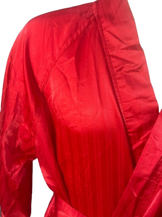 Vintage red Christian Dior men's robe - image 3
